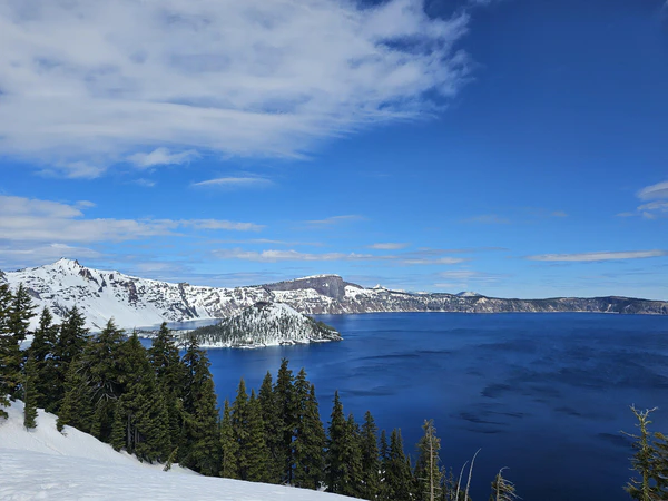 A destination National Park, snowshoeing is awesome!